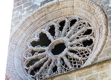 Chiesa Madre - particolare del rosone