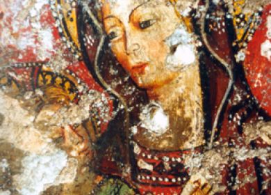 Effige della Madonna nella grotta