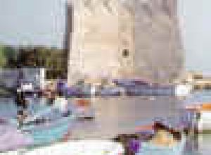 Una veduta della Torre di santa Sabina