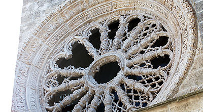 Chiesa Madre - particolare del rosone