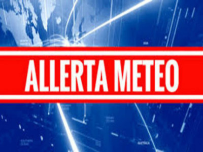 Messaggio di allarta Meteo - Livello arancione