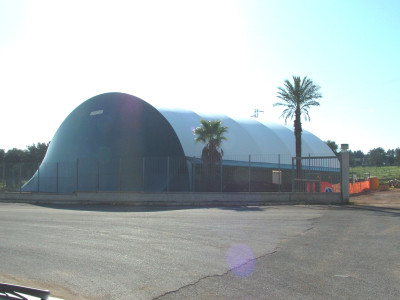 Struttura  tensostatica Carovigno via Polinisso