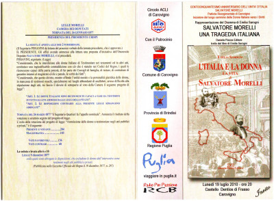 Salvatore Morelli una tragedia italiana