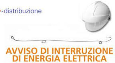 Avviso di interruzione di energia elettrica - Attivit&agrave; sospesa