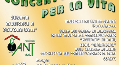Concerto di Beneficenza pro ANT