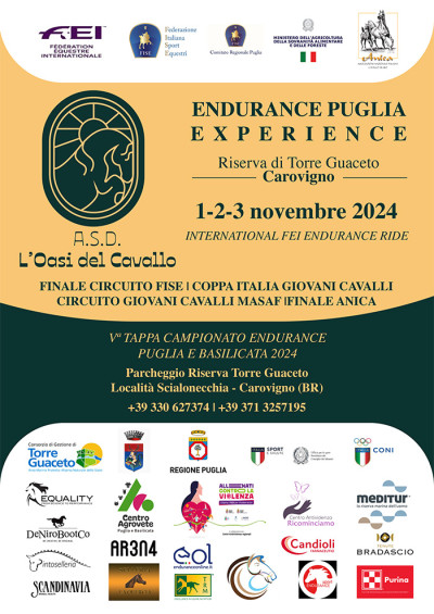 Endurance Puglia Experience - International FEI Endurance Ride - La magia del...