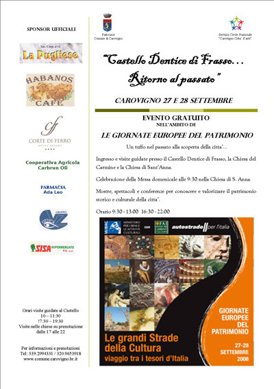 Castello Dentice dei Principi di Frasso...Ritorno al passato