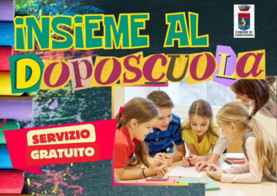 Avviso pubblico per l’accesso al servizio di doposcuola A.S. 2023/2024
