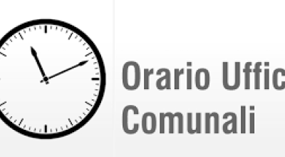 Orario di apertura al pubblico uffici comunali nei giorni del 23 e 27 dicembr...