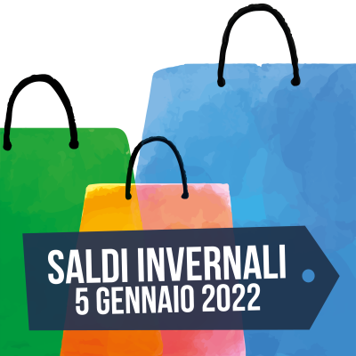 Saldi invernali 2022 - Inizio mercoledì 5 gennaio