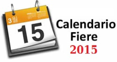 Calendario fieristico anno 2015