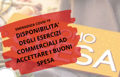 Elenco degli esercizi commerciali abilitati ad accettare i buoni spesa