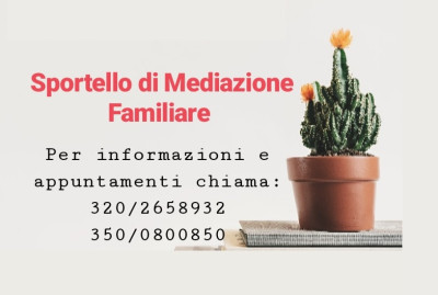 Attivo lo Sportello di mediazione familiare