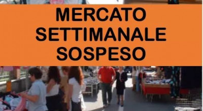 Ordinanza di sospensione del mercato settimanale del marted&igrave; e del mer...
