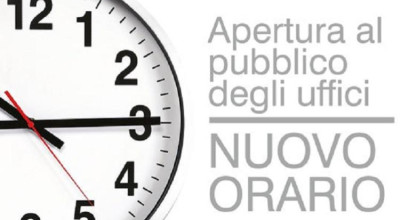 Orari di apertura al pubblico uffici e servizi comunali