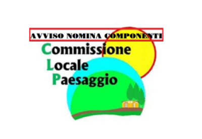 Nomina componenti della commissione locale per il Paesaggio