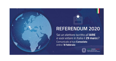 Referendum del 29 marzo 2020, opazione di voto degli elettori residenti all&r...