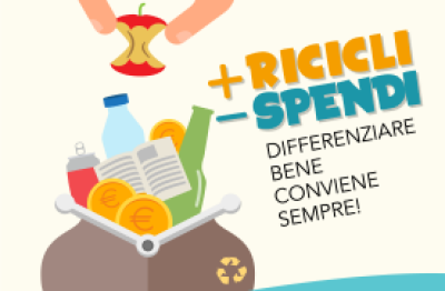 +Ricicli -Spendi differenziare bene conviene sempre!