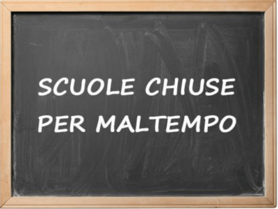 Emergenza Neve - Scuole chiuse