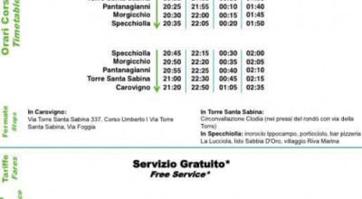 Estate Sicura: al via il servizio navetta gratuito